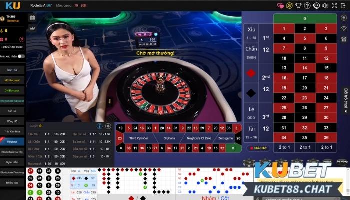 Luật chơi Roulette Kubet như thế nào?